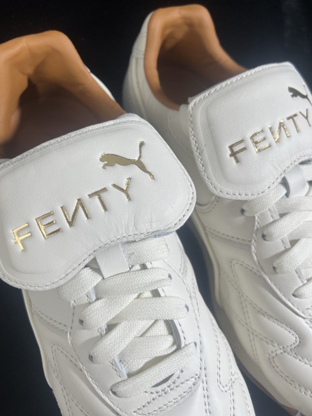 PUMA Fenty x Avanti VL Sneakers | Warm White Rihanna | Womens 6.5